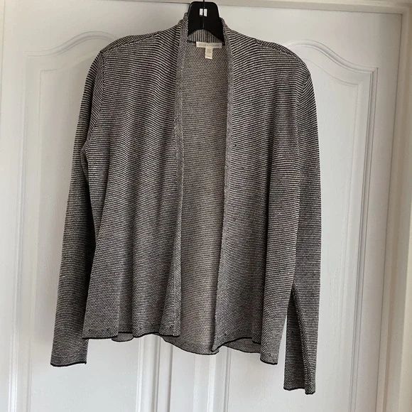 Eileen Fisher women’s Linen Cardigan - Picture 1 of 8